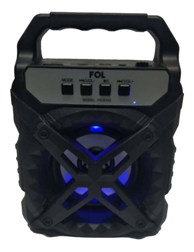Bocina Portatil Bluetooth Recargable, Portatil Fs-s103