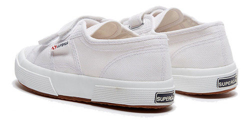 Imagen 4 de 4 de Championes Superga 2750 De Niños Blanco