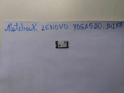 Placa Wireless Do Wi-fi Para Notebook Lenovo Yoga 520 (Usado)