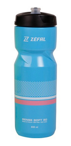 Caramanhola Ciclismo Zefal Sense Soft 800 Ml Azul