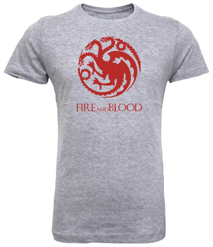 Poleras Para Hombre Game Of Thrones - Fire And Blood 