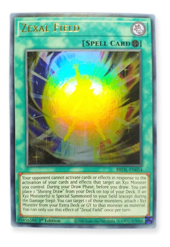 Yugi-oh! Zexal Field Brol-en054 Ultra