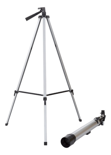 Telescopio Refractor De Espejo 60 Cm Con Trípode Para Astron