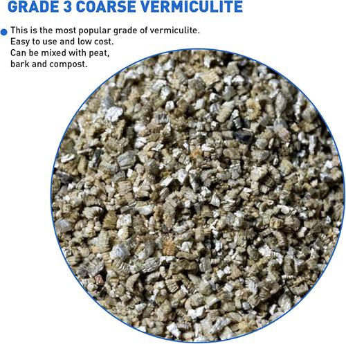 Mezcla De Tierra Para Macetas De Vermiculita Gruesa A3 4ft³