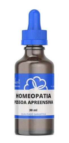 Homeopatia Para Pessoa Apreensiva 30ml Sabor Sem Sabor