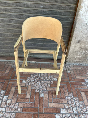 Esqueleto De Silla Roma Comedor Madera Petiribi No Incluye Natural