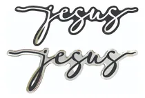 Comprar Adesivo Resinado Jesus Cu002F02 Para Carro Moto Caminhão Outros