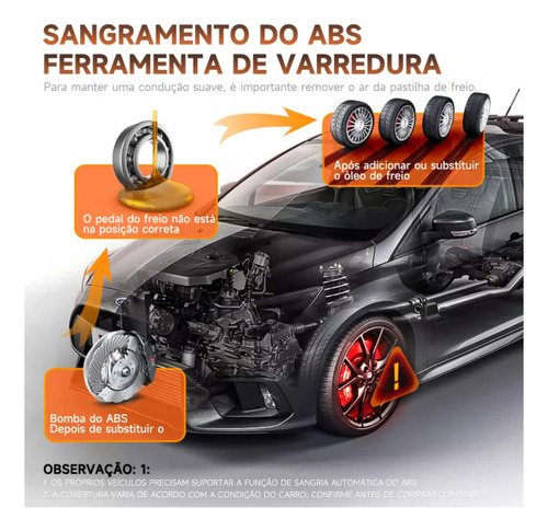 Scaneri Automotivo Foxwell Nt630 Plus Reset Airbag Abs Sas