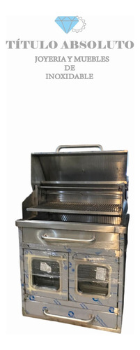 Asador/ataud Y Campana Conica De Inoxidable