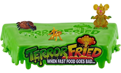 Terror Fried Hamburguesa 3 Pack 1 Pz 3 Minifiguras