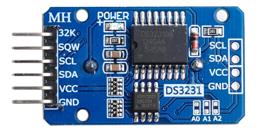 Módulo De Reloj En Tiempo Real Ds3231 At24c32 Iic Rtc Para A