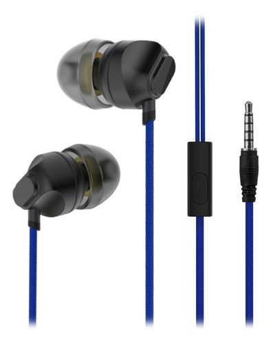 Imagen 1 de 1 de Auriculares Soul S189 Manos Libres Con Botón Multifunción Color Azul
