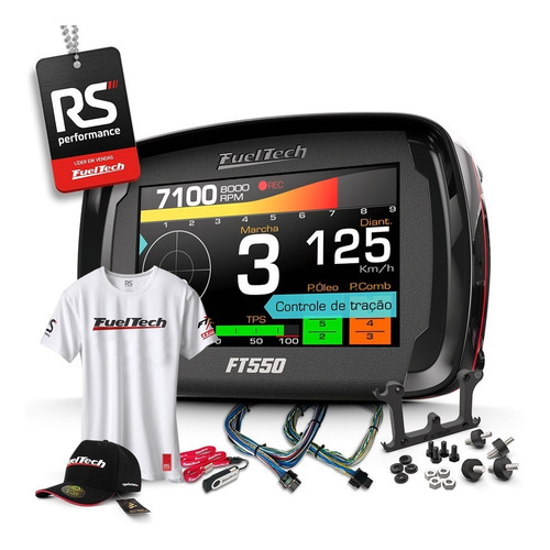 Fueltech Injeção Programável Ft550 3 M Para Motor Dianteiro
