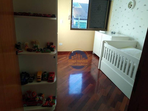 Imagem 7 de 30 de Apartamento Com 3 Dormitórios 1 Suíte 2 Vagas, 118 M² Campestre - Ap0258