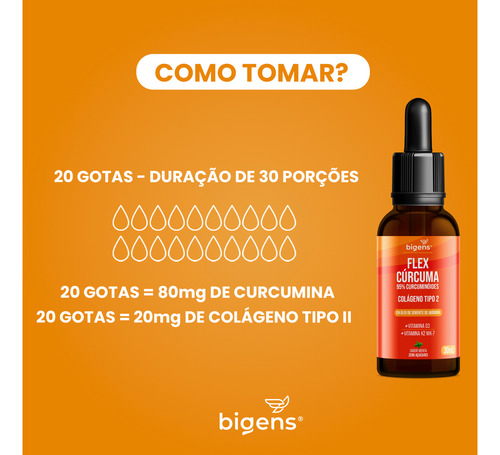 Flex Cúrcuma 95% Cur, Colágeno, Vit D3, K2 (leia Descrição)