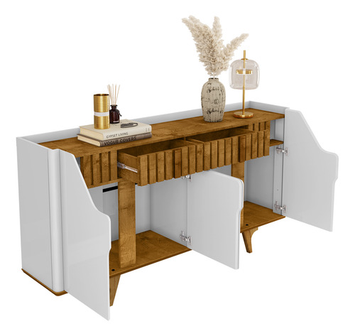 Aparador Buffet Danubio Blanco Natural