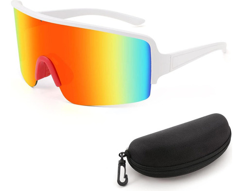 Karsaer Vision Neon Visor Shield Wrap Around Gafas De Sol Pa