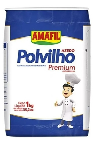 Polvilho Amafil Premium Azedo - 2kg.