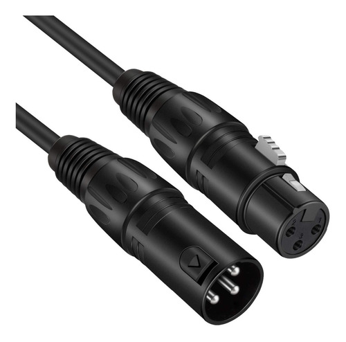 Moukey Cable Xlr Para Microfono 15ft-4,5 Metros Macho-hembra