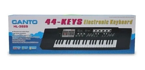 Imagen 3 de 5 de Piano Teclado Órgano Musical Para Niños 44 Teclas Micrófono