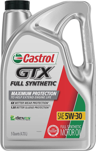 Aceite 5w30 Castrol Sintetico Garrafa 5lts Somos Tienda 