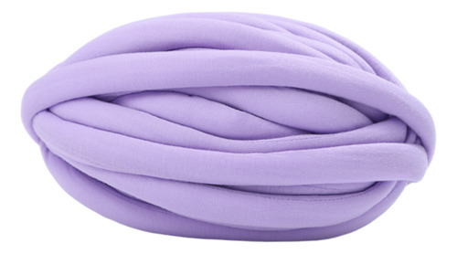 Hilo De Lana Grueso, Lavable A Mano, Para Manta, Violeta