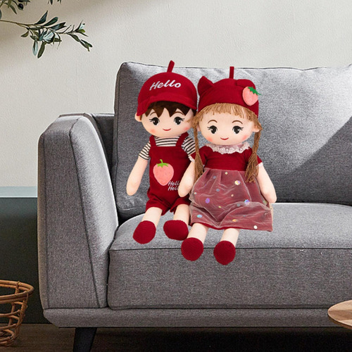 2 Uds Juguetes De Peluche Pareja Muñeca 60 Centímetros