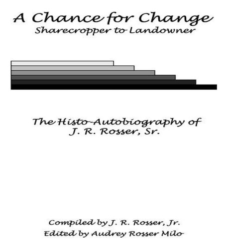 A Chance For Change: Sharecropper To Landowner, De Audrey Rosser Milo. Editorial Xlibris, Tapa Blanda En Inglés