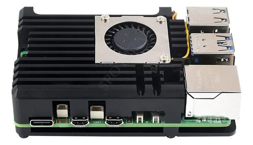 Funda Para Raspberry Pi 5 Spot Pear Electronics Pi5 Case H