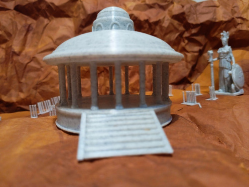Imagen 3 de 8 de Saint Seiya Casa Templo Camus De Acuario Caballeros Zodiaco