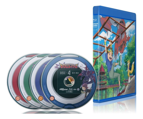 Digimon Tamers - Serie Completa - Bluray - Latino