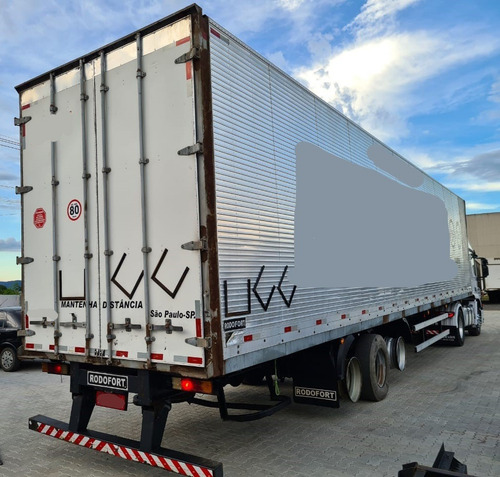 Carreta Bau Furgão Rodofort 28 Paletes- Ano 2015