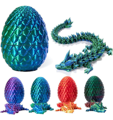 Mystery Dragon Egg, Juguete De Huevo De Dragón En 3d, Toyblu