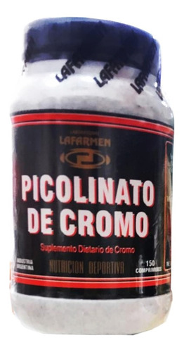 Picolinato De Cromo X 150 Comprimidos Lafarmen