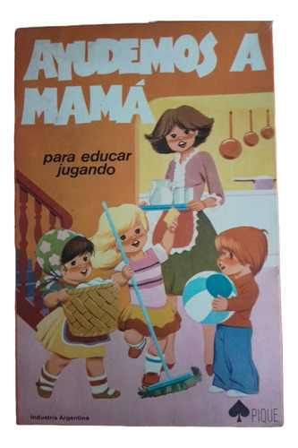 Juego De Mesa Ayudemos A Mama Original Piquet Vintage Retro