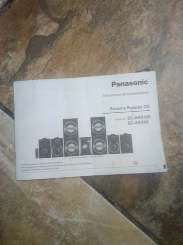 Instrucciones De Función Estereo Panasonic