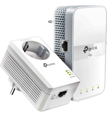 Kit Wi-fi Tp-link Tl-wpa7617 Plc Av1000 Gigabit Ac