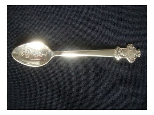 Cuchara De Plata Suiza Souvenir Rolex Plata Maciza