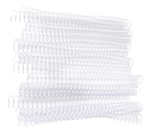 Anel Espiral De Ligação 20pcs 30 Furos Mola De Plástico D