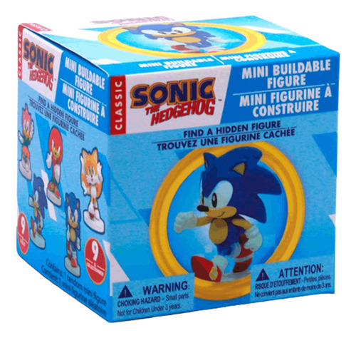 Mini Boneco Personagem Sonic The Hedgehog Surpresa