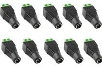 Comprar Pack X10 Conector Dc Hembra De Poder Dc Cámaras