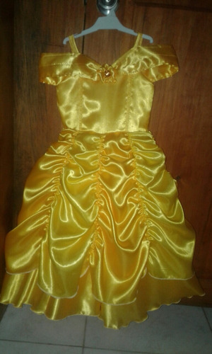 Vestido Disfraz De Bella Fiesta Cumpleaños