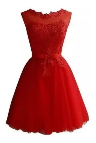 Vestido rojo para dama new arrivals