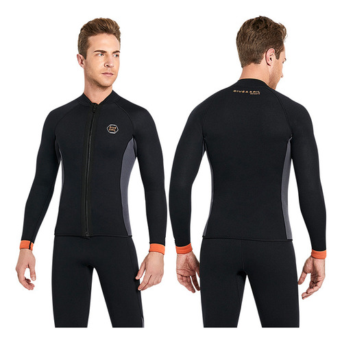 Camisa De Neopreno De Manga Larga Para Hombre, Traje De Neop