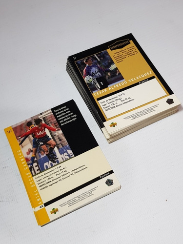 Imagen 2 de 10 de Figuritas Fútbol Upper Deck 1995 Lote X 49 Mag 56282