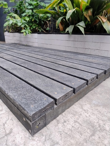 Blockplas Viga, Poste Plástico 290cm X 6.4cm X 6.4cm
