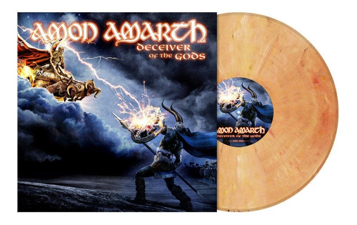 Amon Amarth Deceiver Of The Gods Lp Beige Red Vinyl