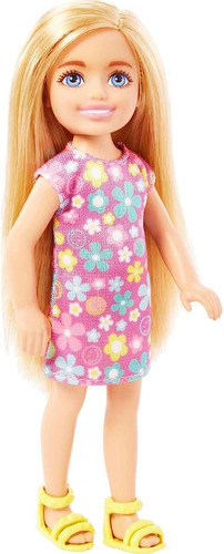 Barbie Chelsea Vestido De Flores Muñeca 15cm Original