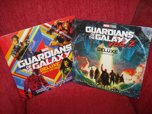 Vinilo Ost Guardians Of The Galaxy / Vol. 1 Y 2 (nuevo) 4 Lp