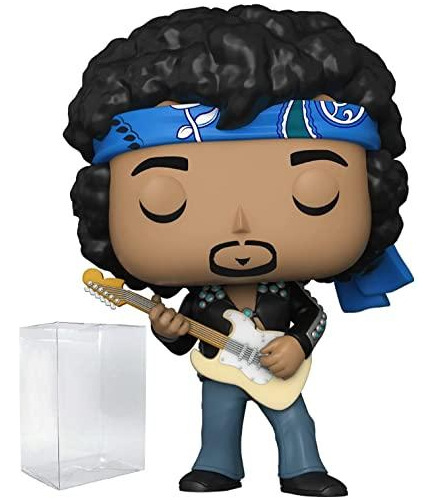 Funko Pop! Rocks: Jimi Hendrix Con Estuche Protector De